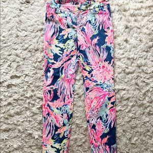 Lilly Pulitzer Textured Kelly Ankle Pant Size 6